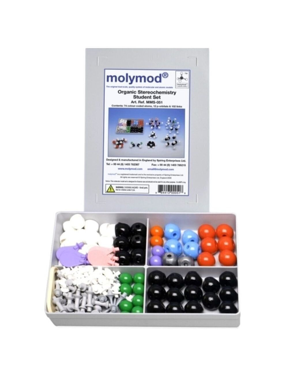 Molymod Molecular Model, chemistry set, Organic Stereochemistry, STEM